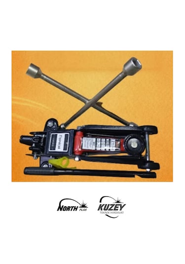 North 107 / 2 Ton Arabalı Kriko Ve İstavroz Bijon Anahtarı