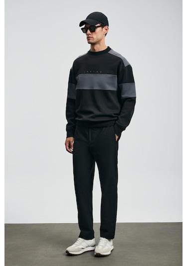 Lufian Pıeces Erkek Sweatshirt Siyah Siyah 112030189100100 Siyah Lufian Pıeces Erkek Sweatshirt Siyah Siyah 112030189100100 Siyah