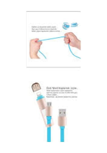 Makaralı Şarj Aleti Android Ve Ios Uyumlu Gosmart