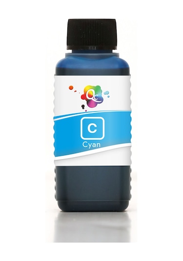 QC Canon Pixma IP2200 Uyumlu Yazıcı Mürekkebi 100ml C Cyan Mavi Dye