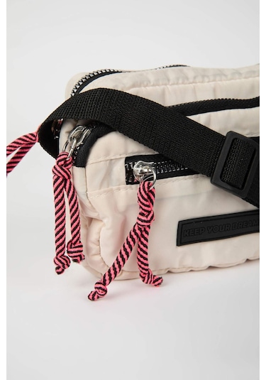 Defacto Kız Çocuk Twill Çapraz Çanta C2676A8NSBG26 Bej