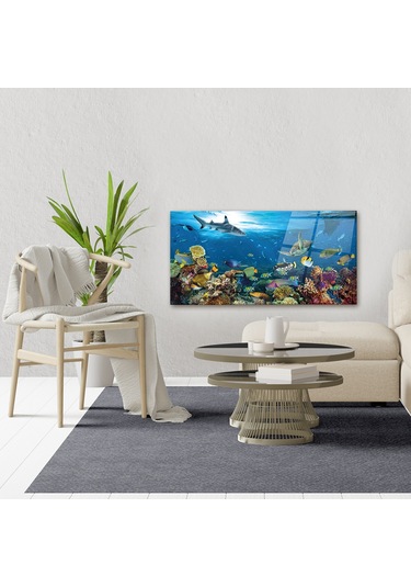 Decorita Cam Tablo | Akvaryum