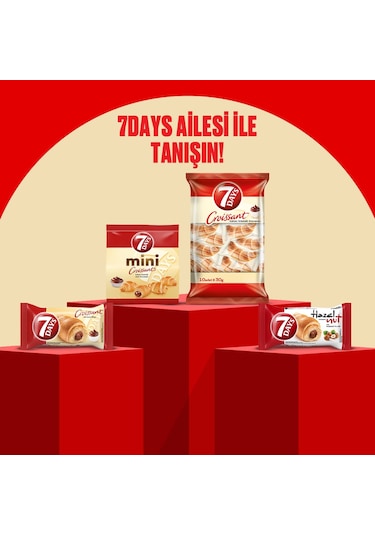 7 Days Kakao Kremalı Kruvasan 8 x 185 G