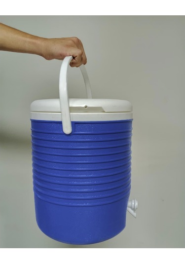 15 Lt Erciyes Piknik Termos 1404 Cooler Jug Mavi