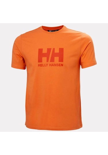 Hh Logo 3.0 Erkek Kısa Kollu Tişört Hha.54596-7575 Turuncu