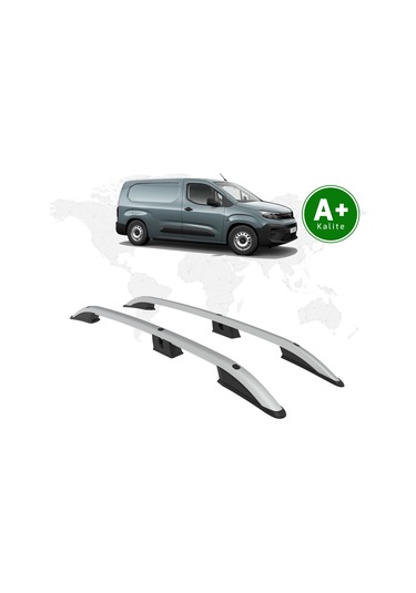 Opel Combo Panelvan Tavan Çıtası Uzun Şasi 2024 Model Ve Sonrası Gri