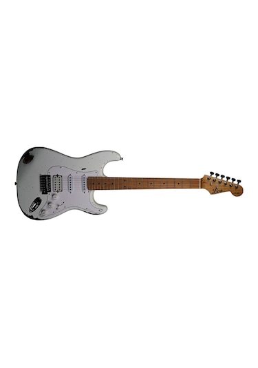 Lea Rlc-100 Pw Limited Edition Heavy Relic Elektro Gitar Polar White