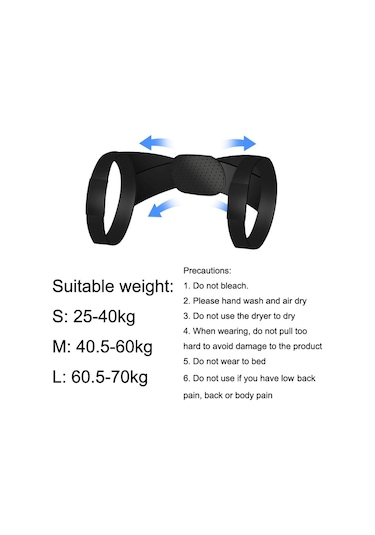 Sones 3 Adet Görünmez Nefes Alabilir Kambur Karşıtı Duruş Düzeltme Kemeri, Beden: S Gri