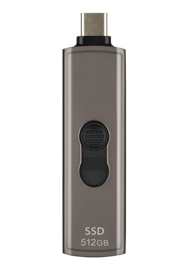 Transcend TS512GESD330C 512 GB Type-C Gizlenebilir Başlıklı Taşınabilir Metal Kasa SSD
