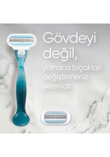 Gillette Venus Smooth Kadın Tıraş Makinesi + Yedek Başlık