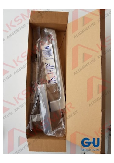 ALUMİNYUM  TAM OTOMATİK SÜRME İÇİN KAPI KOLU -SAĞ KOYU KAHVE