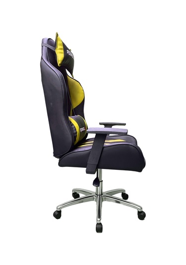 Oyuncu Koltuğu Basic Krom Ayak Sarı Renk