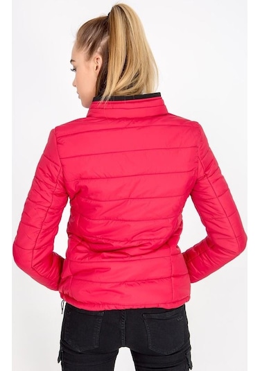 Ltb Kadın Logafi Mont Kırmızı-1787 Kırmızı