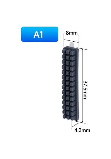 Bambulab A1 Nozul Silikon Fırça 3 Adet