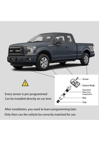 Ximistore9 "4'lü Ford Tpms Lastik Basınç Sensör Seti - F150, Edge, Mkx Uyumlu"