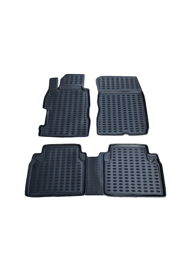 Leader Honda Civic 2007-2012 Fd6 Arası 3D Havuzlu Paspas Siyah