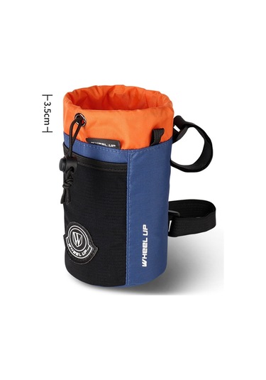 Wheel Up Sh006 Bisiklet Gidon Sapı Çantası Bisiklet Su Şişesi Tutucu - Göl Mavisi Mavi