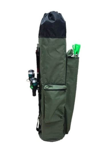 Powerex Haki Balıkçı Sırt ve Kamış Olta Çantası