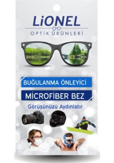 Lionel Buğulanma Önleyici Anti-fog Gözlük Temizleme Bezi