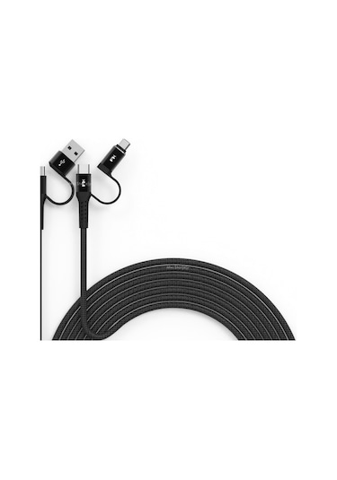 Type-C Dönüştürücü Micro Usb Type-C Kablo Dönüştürücü Mcstorey-Siyah