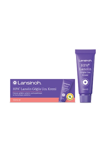 Lansinoh HPA Lanolin Göğüs Ucu Kremi 10 ML