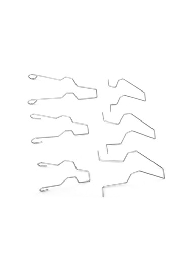 Reedark 6 Adet H1/h3/h4/h7 Far Ampulü Sabitleme Yay Klampleri Seti - Çelik Malzeme,  Yerine Değiştirme