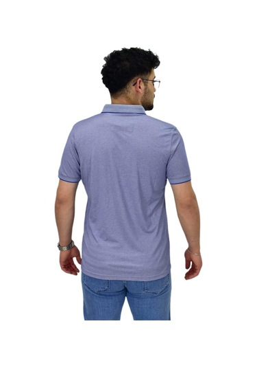 Erkek Polo Yaka Merserize Tişört 1000 Bgl-st04532 Mavi