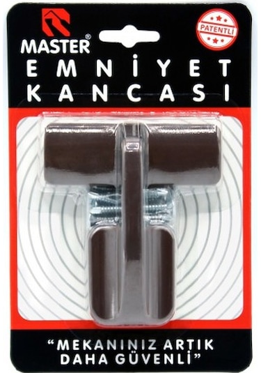 Lüks Emniyet Kancası koyu Kahve emk-02