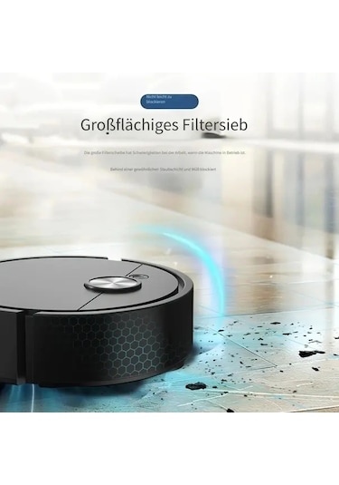 Xuweiwei Beyaz Xfy015 Kompakt Mini Robot Supurge Pil Olmadan Guclu Emis Ev Otel Ofis Temizligi