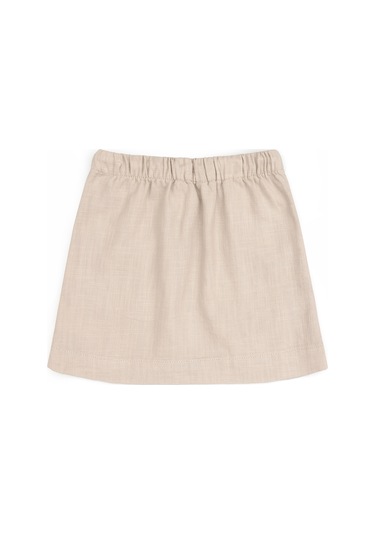 U.s. Polo Assn. Kız Çocuk Bej Etek Dokuma 50304328-vr011 Bej