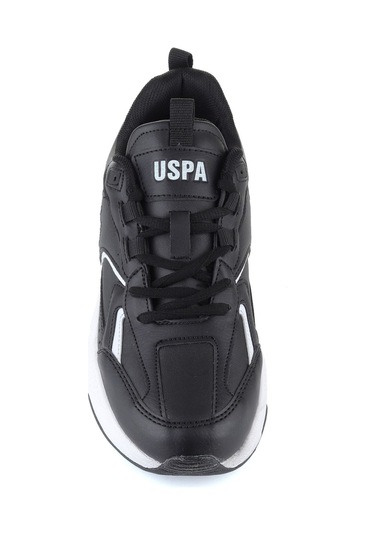 U.S. Polo Assn. Isabella Cilt Kadın Spor Ayakkabı Siyah