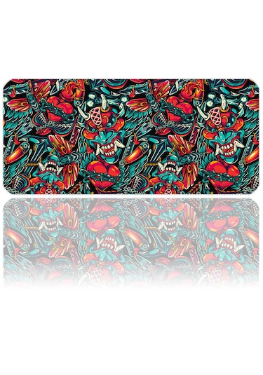 İlyuka Mousepad 90x40cm Büyük Boy Xxl Mp359040 Crazy Heart