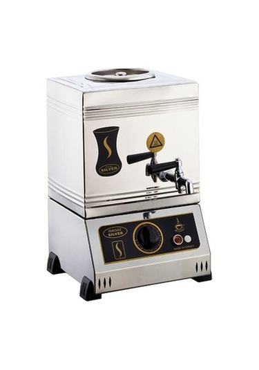 Işıkgaz Silverinox 15 Lik Elektrikli 10 Litre 1 Demlikli Çay Kazanı-82480