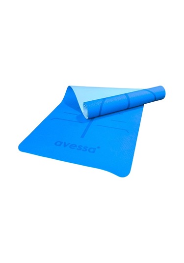 Avessa Tpe-20 Çift Renk Tpe Pilates Minderi Mavi Mavi