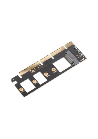 Geeroyoo Pcı-e 3.0 X4/x8/x16'dan Nvme M.2 M Key'e Ssd Adaptör Kartı, Genişletme Kartı, Windows/linux Desteği, Pcıe Protokollü Ssd'ler İçin Puf Paketiyle Gönderim