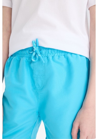 DeFacto Erkek Çocuk Basic Düz Deniz Şortu B7494A825HSTR231