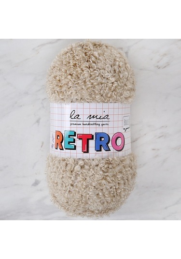 La Mia Retro Bej El Örgü İpi - Lm1013