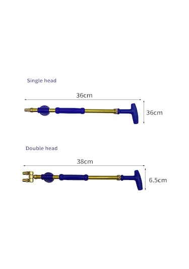 Yaleker El Tipi Bahçe Sulama Pompası - Manuel Çekmeli Püskürtücü, Altın Ve Mavi Renk Seçenekleri
