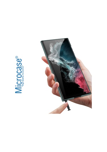 Samsung Galaxy S23 Ultra Standlı Sert Plastik Mat Kılıf - AL3566