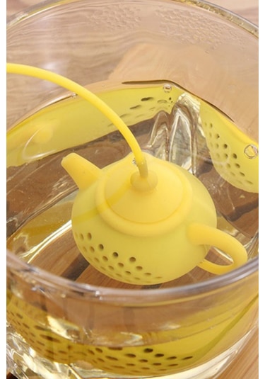 Markafox Çaydanlık Tasarımlı Çay Demleme Süzgeçi Şık Görünümlü Minik Süzgeci 1450