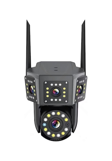O-kam 3016 Wifi 6mp Ptz 3mp+3mp 3lü Siyah Kasa