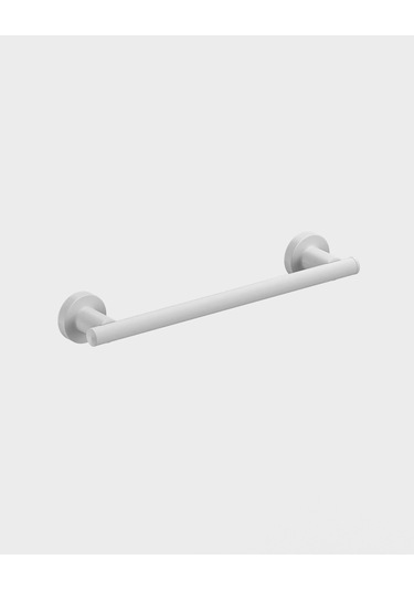 Tecno White Havluluk, Uzun, 33 Cm - Mat Beyaz Mat Beyaz