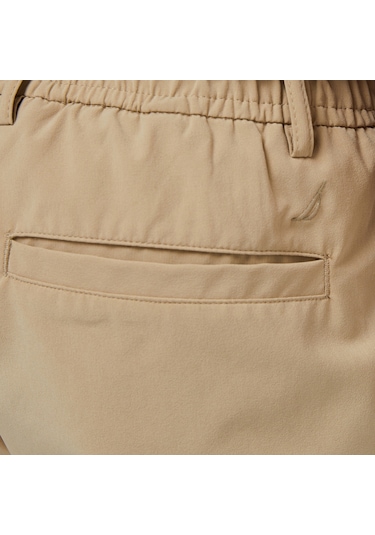 Nautica Erkek Bej Jogger Şort Düz B55230t Bej