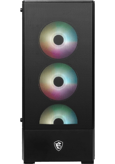 Msi Mag Forge 112R Temperli Cam Atx Bilgisayar Kasası Siyah