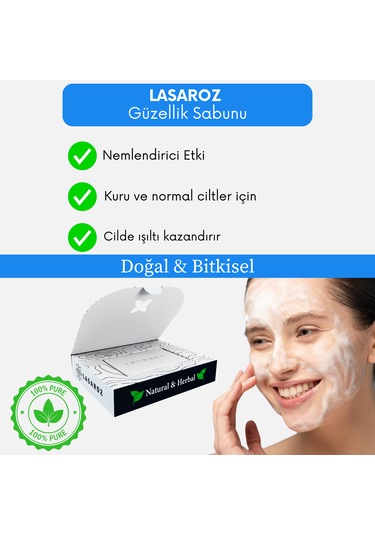 Güzellik Sabunu Besleyici Ve Nemlendirici Etki 100 Gr