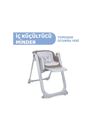 Chicco Polly Magıc Mama Sandalyesı L.brown-pr 07087162400000
