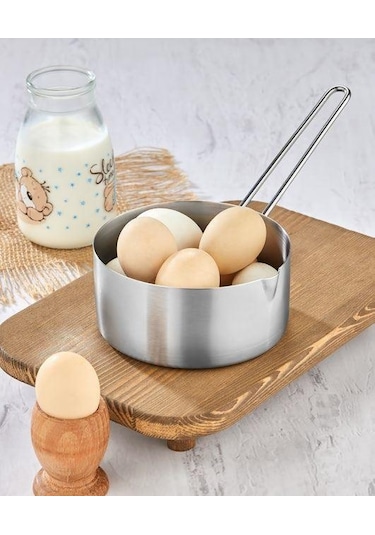 Eda 14 Cm Çelik Sütlük Zk-591 Krom