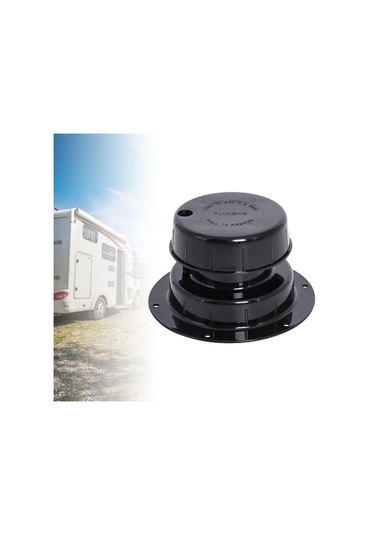 Suntek Genel Rv Kanal Havalandırma Kapağı Karavan Siyah
