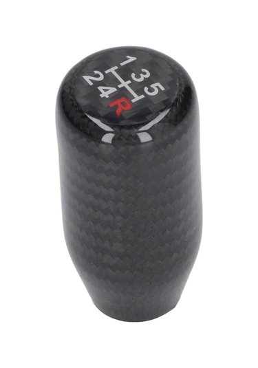 Lemestar 5 Vitesli Karbon Fiber Vites Çubuğu, Ergonomik Tasarım, 3 Adet Adaptör İle Çoğu Otomobille Uyumlu, Araç İç Dekorasyonu Ve Konfor Artırıcı Diğer