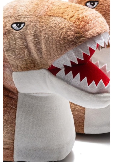 Twigy Ee0566 Tw Tıreks Çocuk Hayvanlı Panduf Bej 31-38 Bej